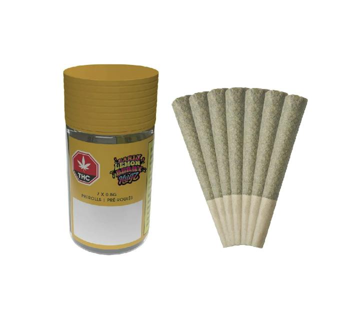 Nugz | Early Lemon Berry | Mini Joints | 0.5g each | 7pk