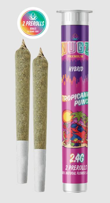 Nugz | Tropicana Punch | Infused Joints | 1.2g each | 2pk