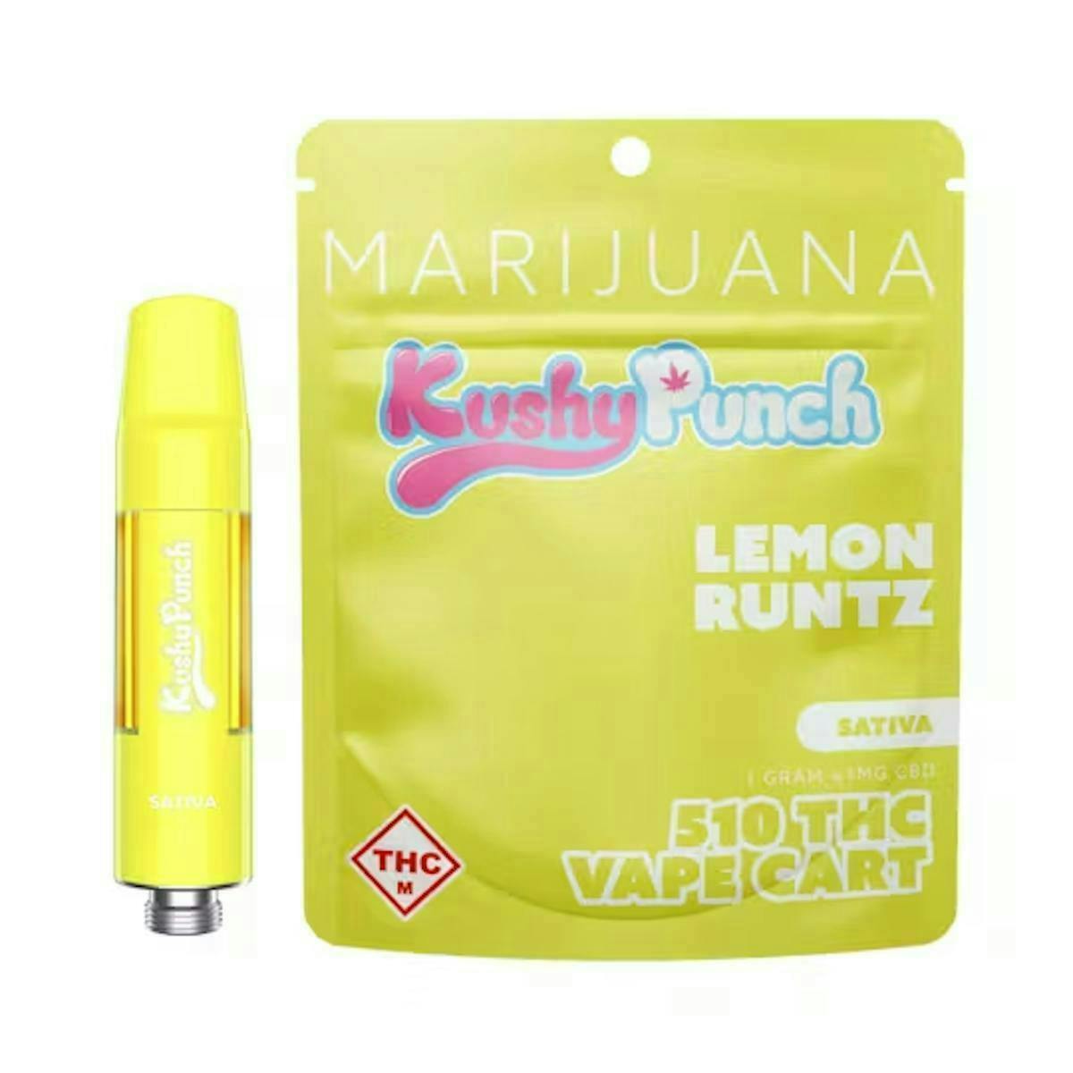 Lemon Runtz | Cartridge | 1g by Kushy Punch