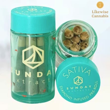 Sunday Extracts | Baja Blast | Infused Joints | .75g each | 10pk