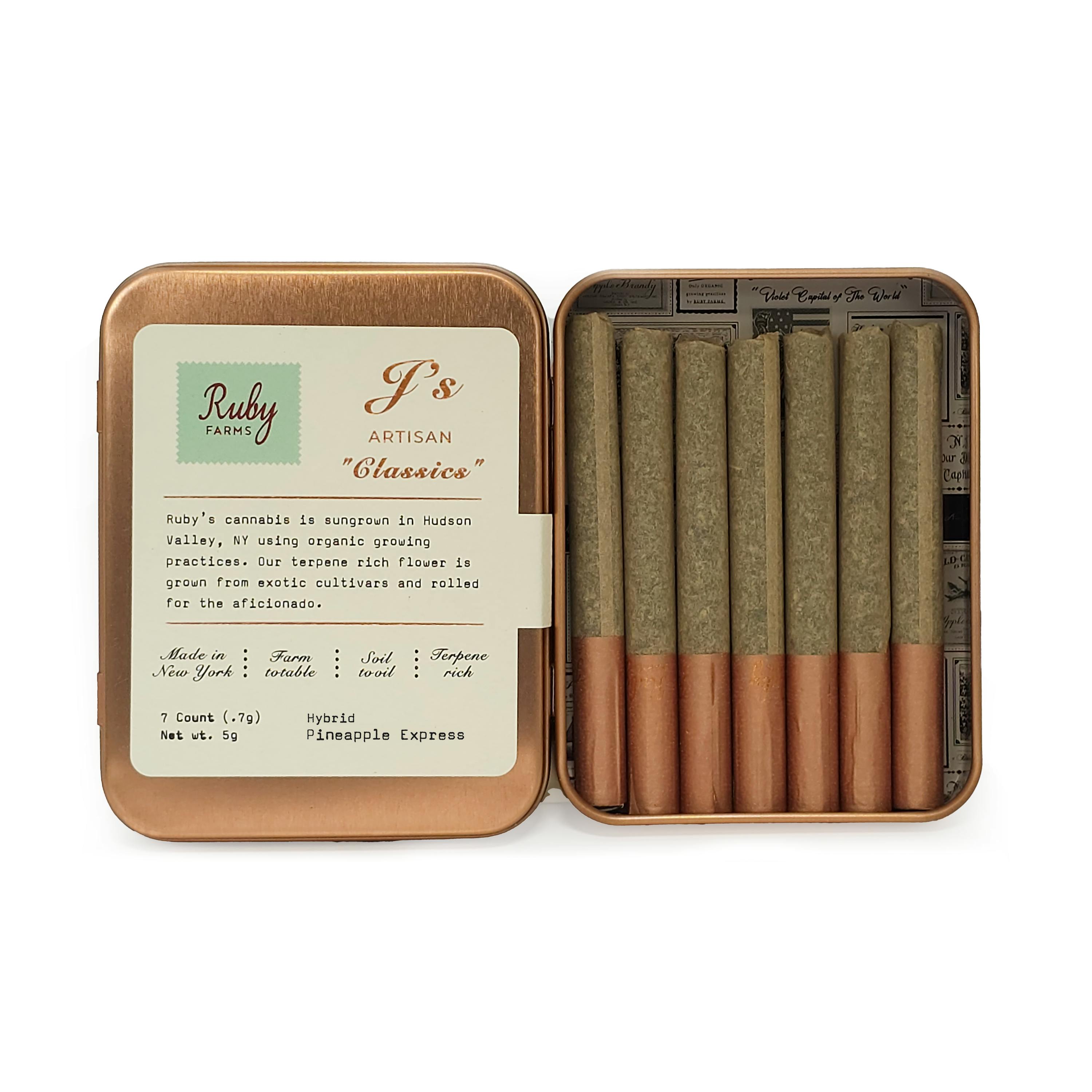 Pineapple Express | Classics | 7pk | 5g by Ruby Farms