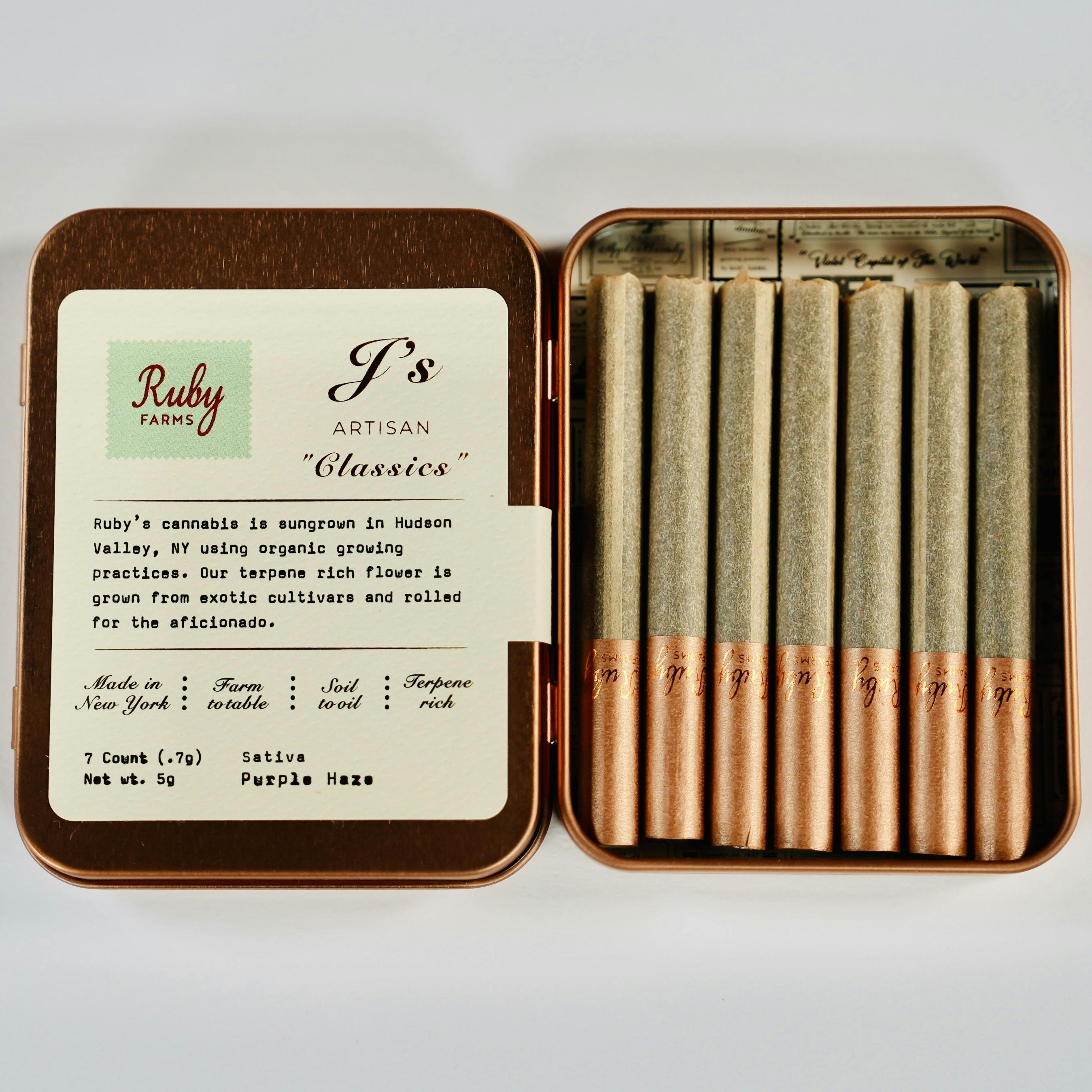 Purple Haze | Classics | 7pk | 5g - Ruby Farms