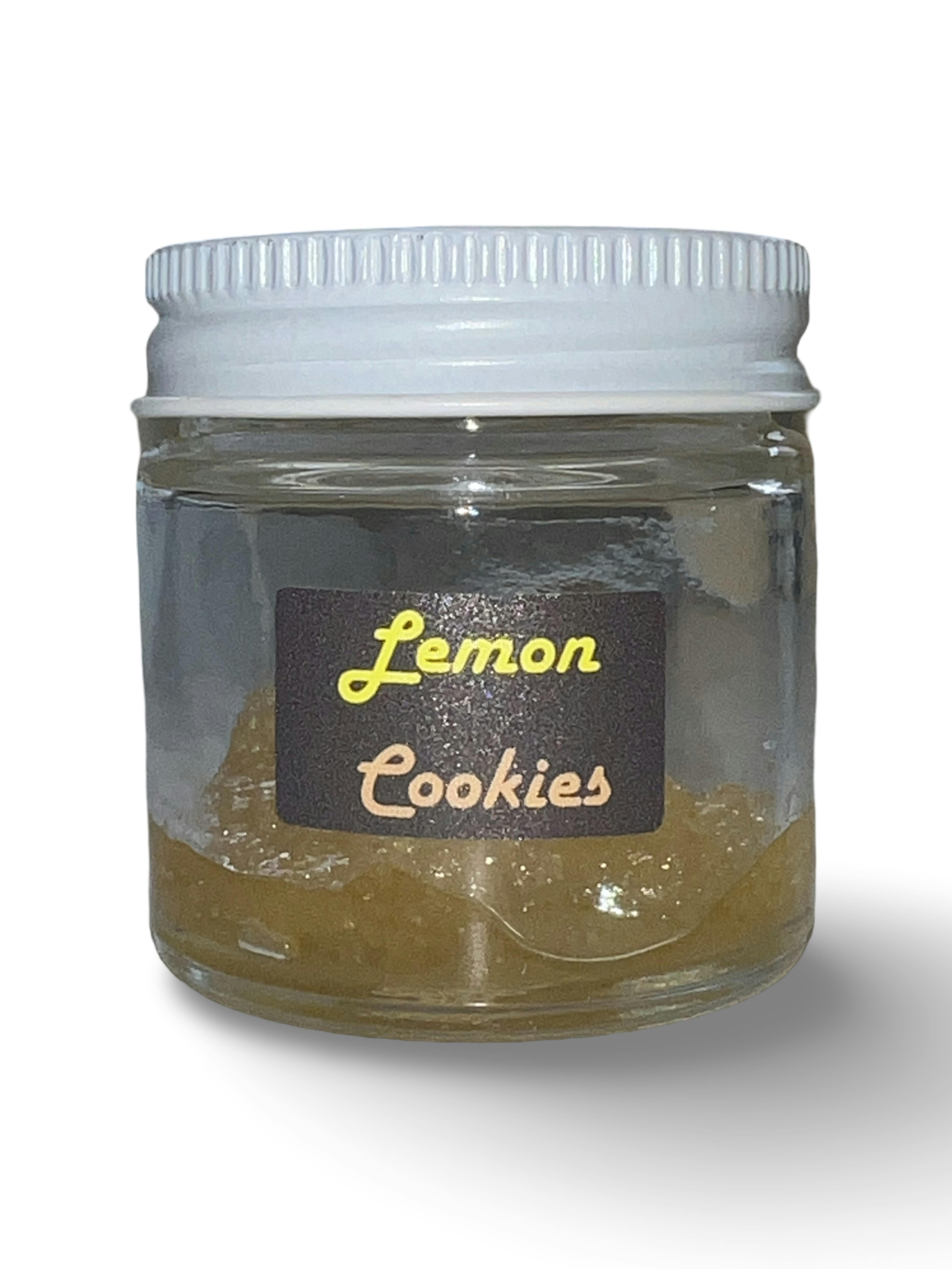 Lemon Cookies 7g Cured Resin Baller Jar - Oasis Refinery by Indico