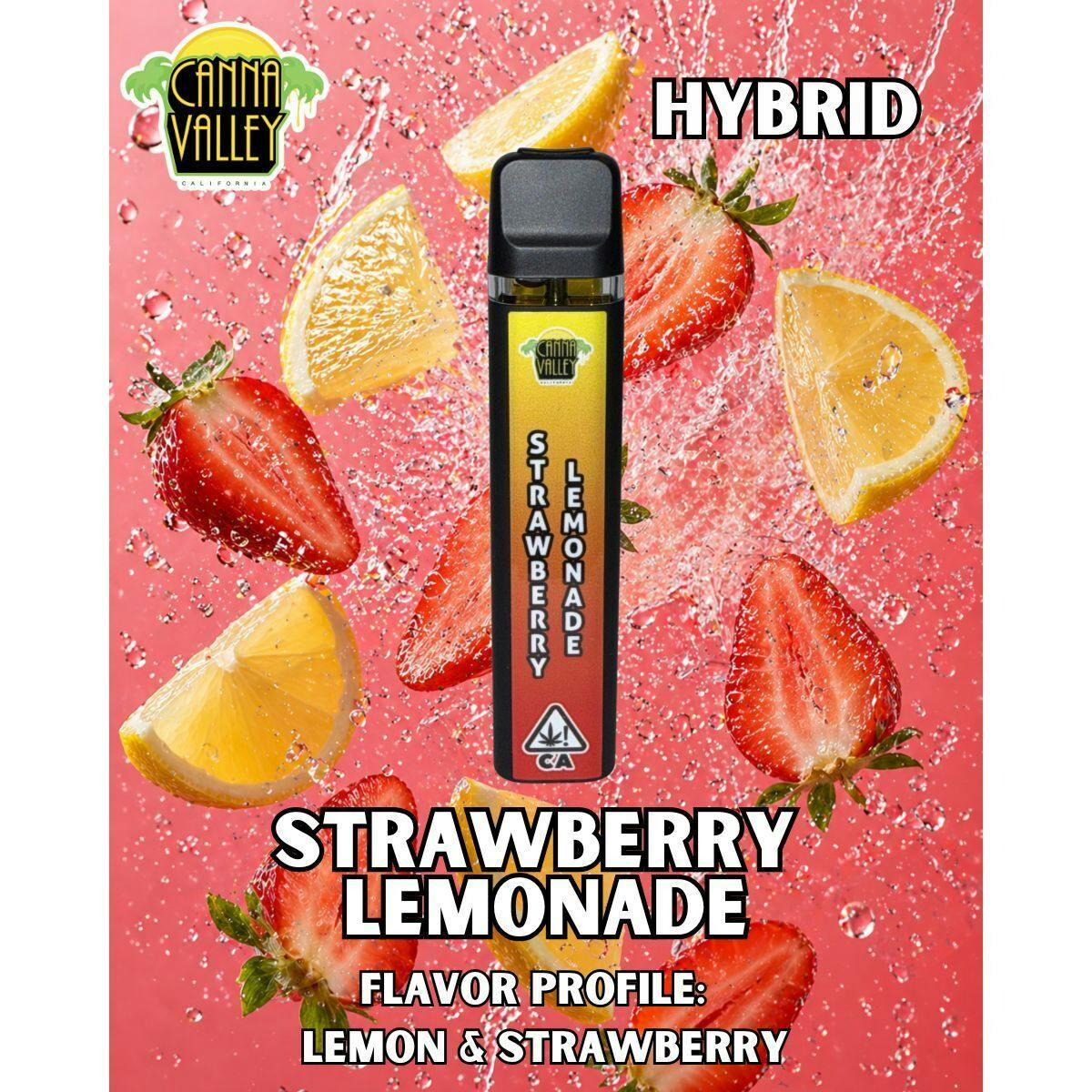 Canna Valley — Strawberry Lemonade