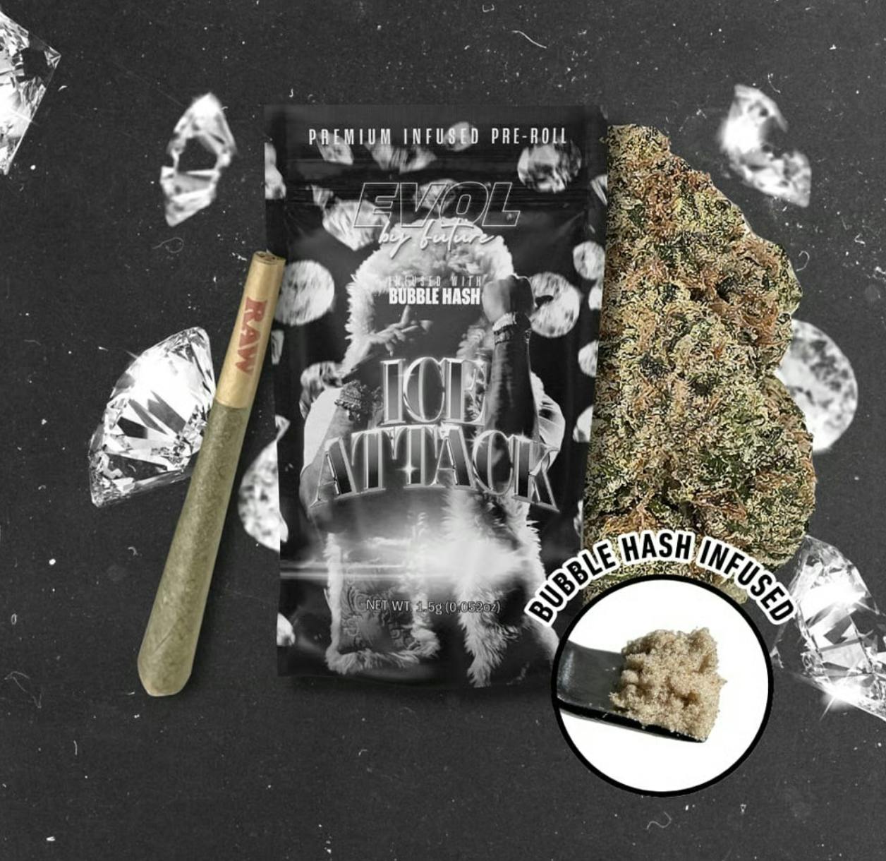 EVOL by Future | Ice Attack | Infused Joint | 1.5g