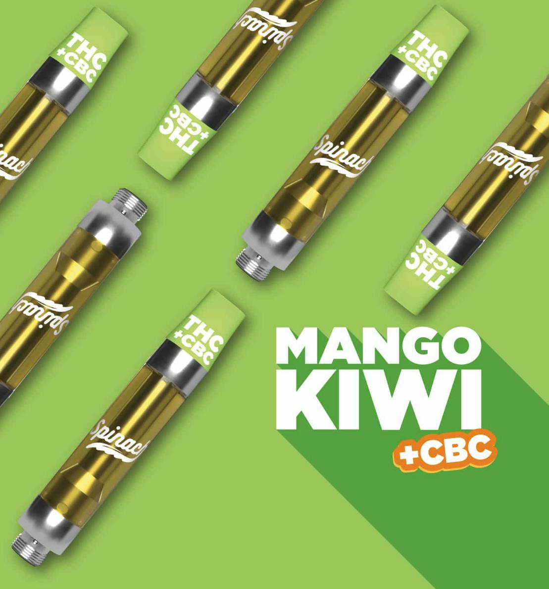 Spinach | Mango Kiwi Haze | Cartridge | 1:10 CBC:THC | 1.2g
