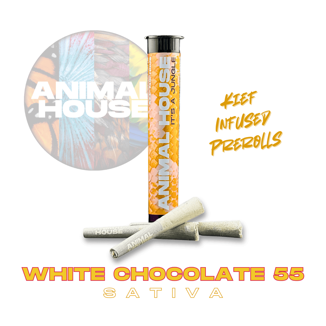 Animal House | White Chocolate 55 | Infused Minis | 0.5g each | 3pk