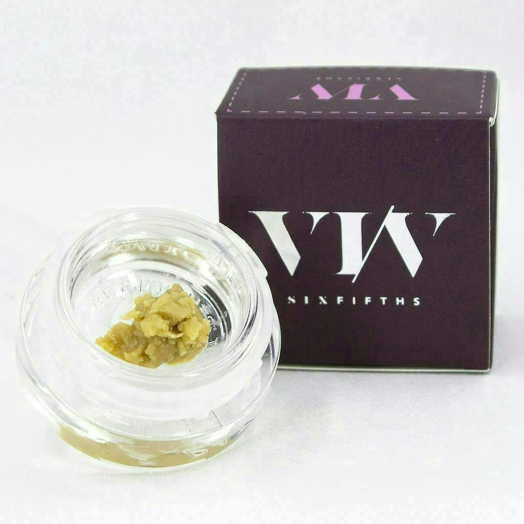 Wedding Cake | Live Rosin | Badder | 1g by Six Fifths