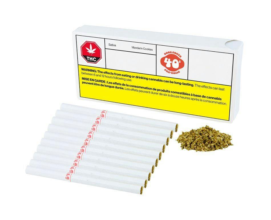 Dogwalkers Stay .35g Mini Dog Pre Rolls (10pk) | Mandarin Cookies