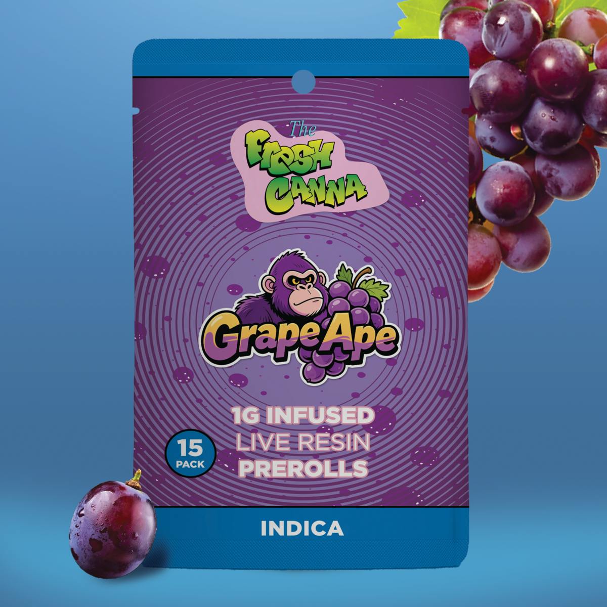 Fresh Canna | Grape Ape | Infused Joint | 1g each | 15pk by Fresh Canna