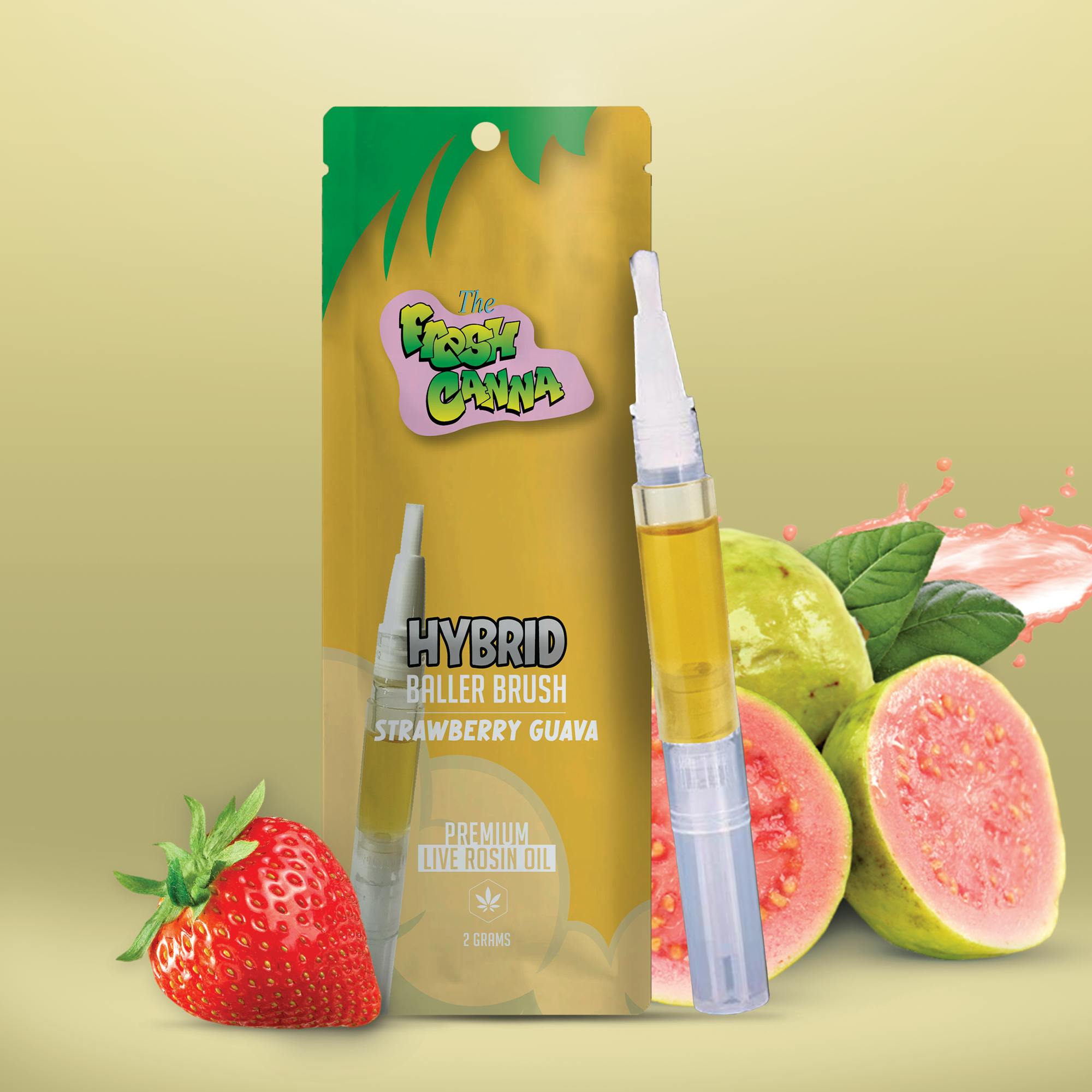 Fresh Canna | Strawberry Guava | Live Rosin | 2g by Fresh Canna