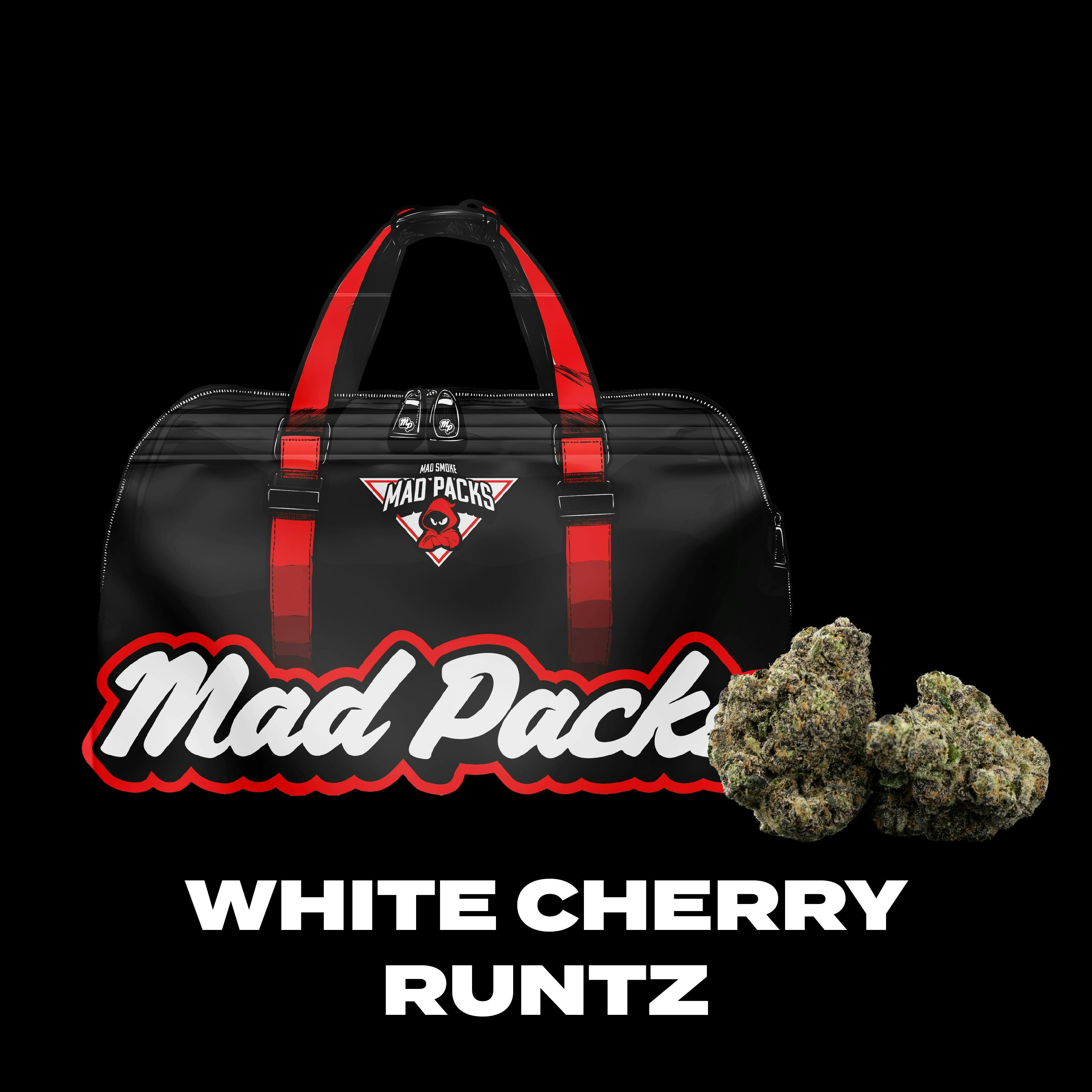 Mad Packs | 28g Prepack Flower | White Cherry Runtz by Mad Packs
