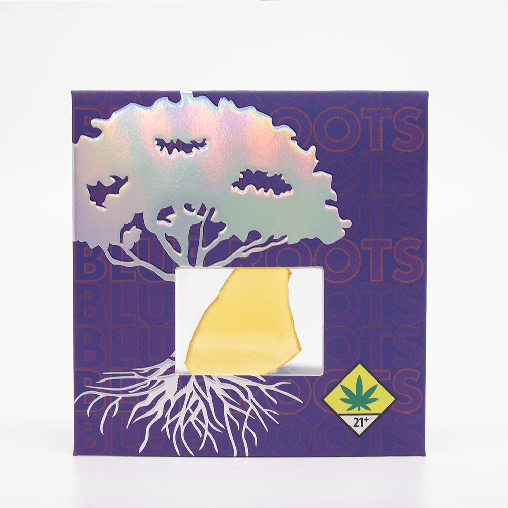 Blue Roots Cannabis Co. | Purple punch Shatter 1g