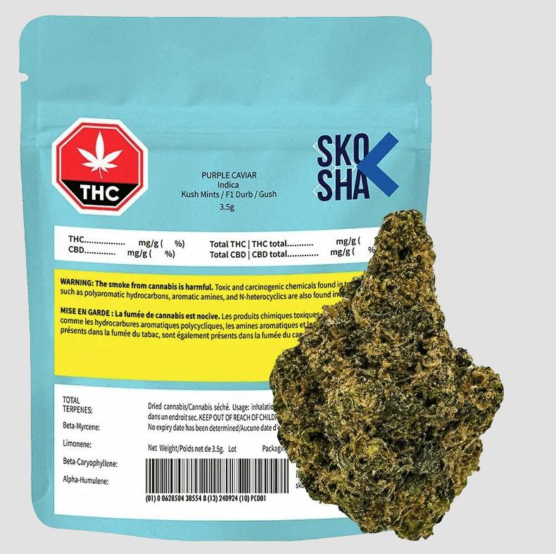 SKOSHA | Purple Caviar | Big Buds | 3.5g