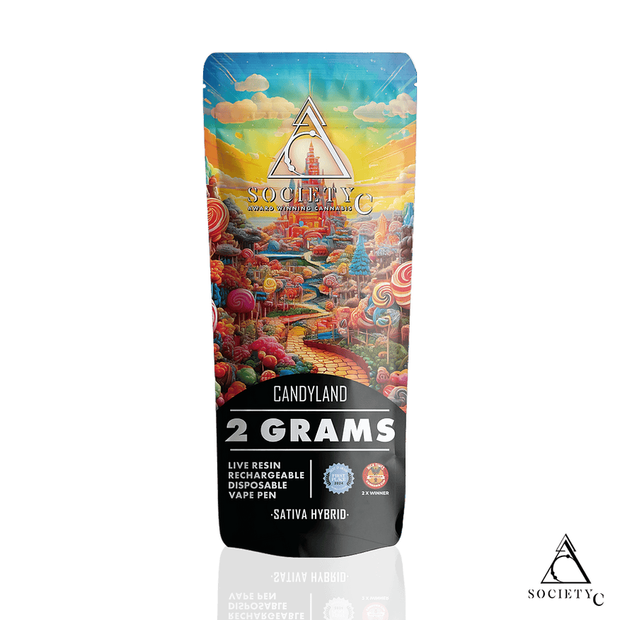 Society C | Candyland | Live Resin Disposable | 2g