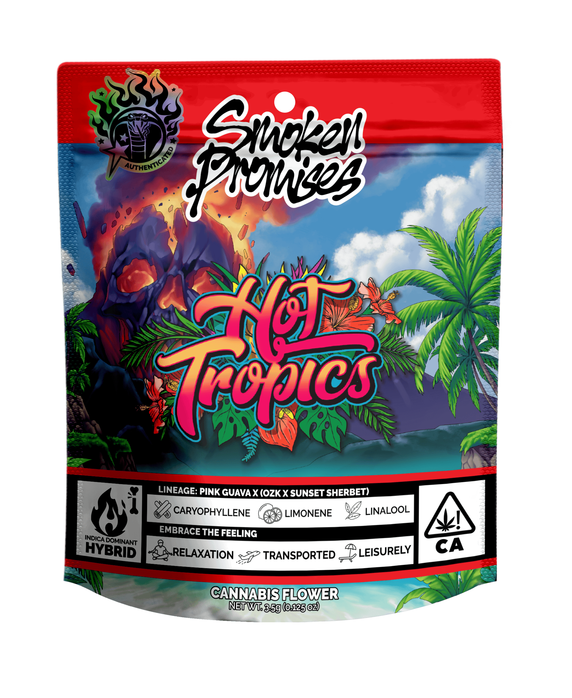 Hot Tropics | Flower | 3.5g - Smoken Promises