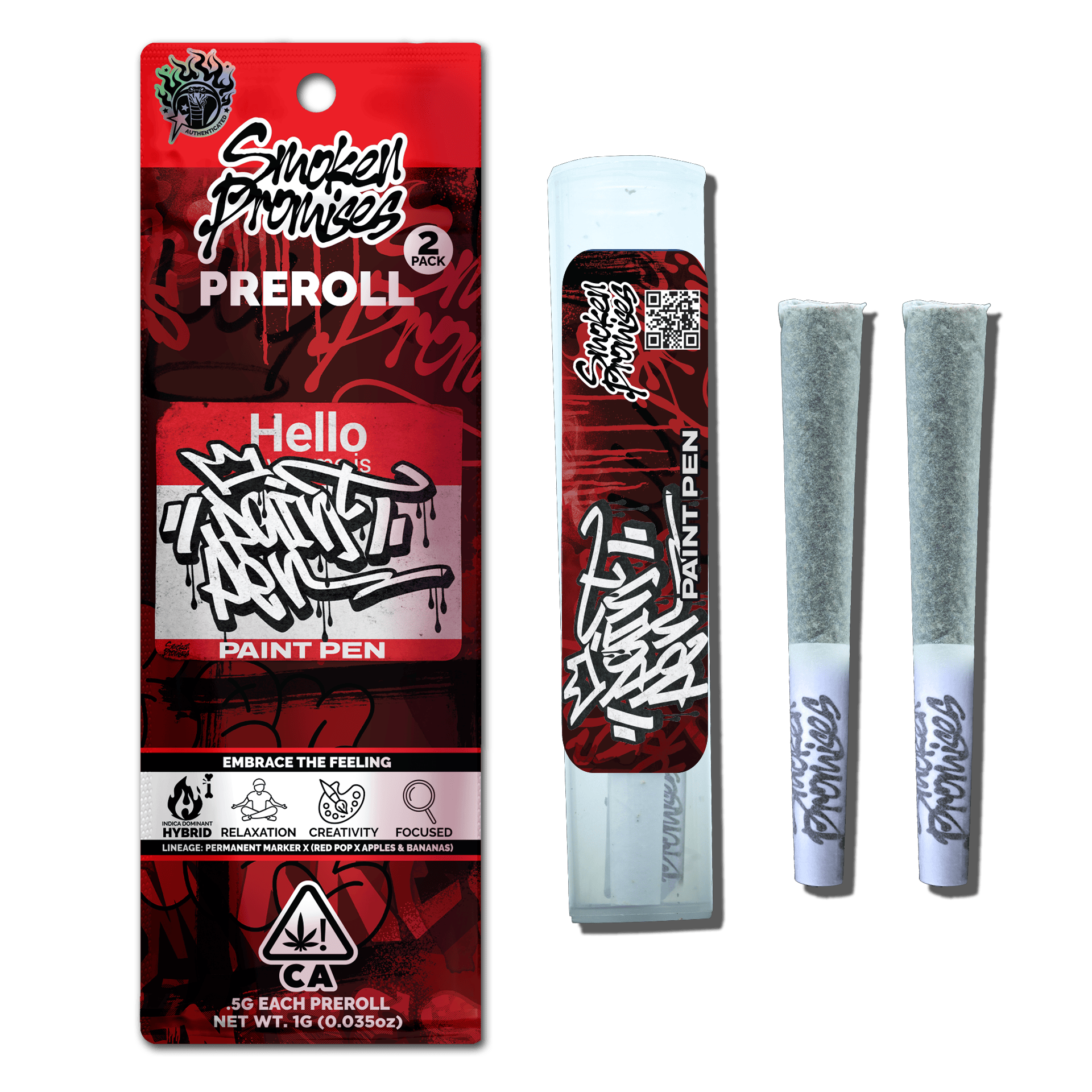 Paint Pen | Pre Roll Pack - 1g (2 x 0.5g)
