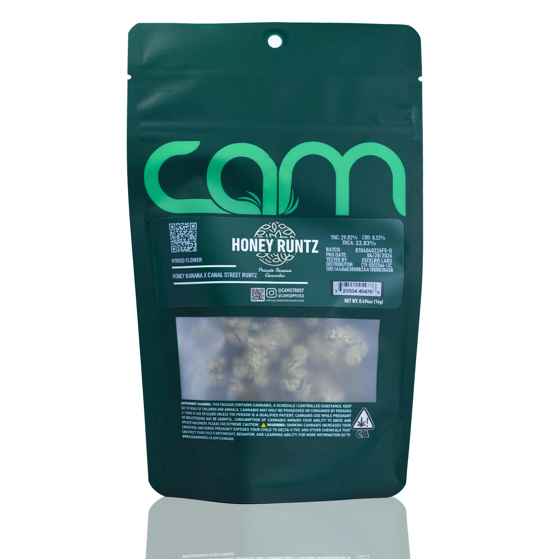 CAM: Honey Runtz