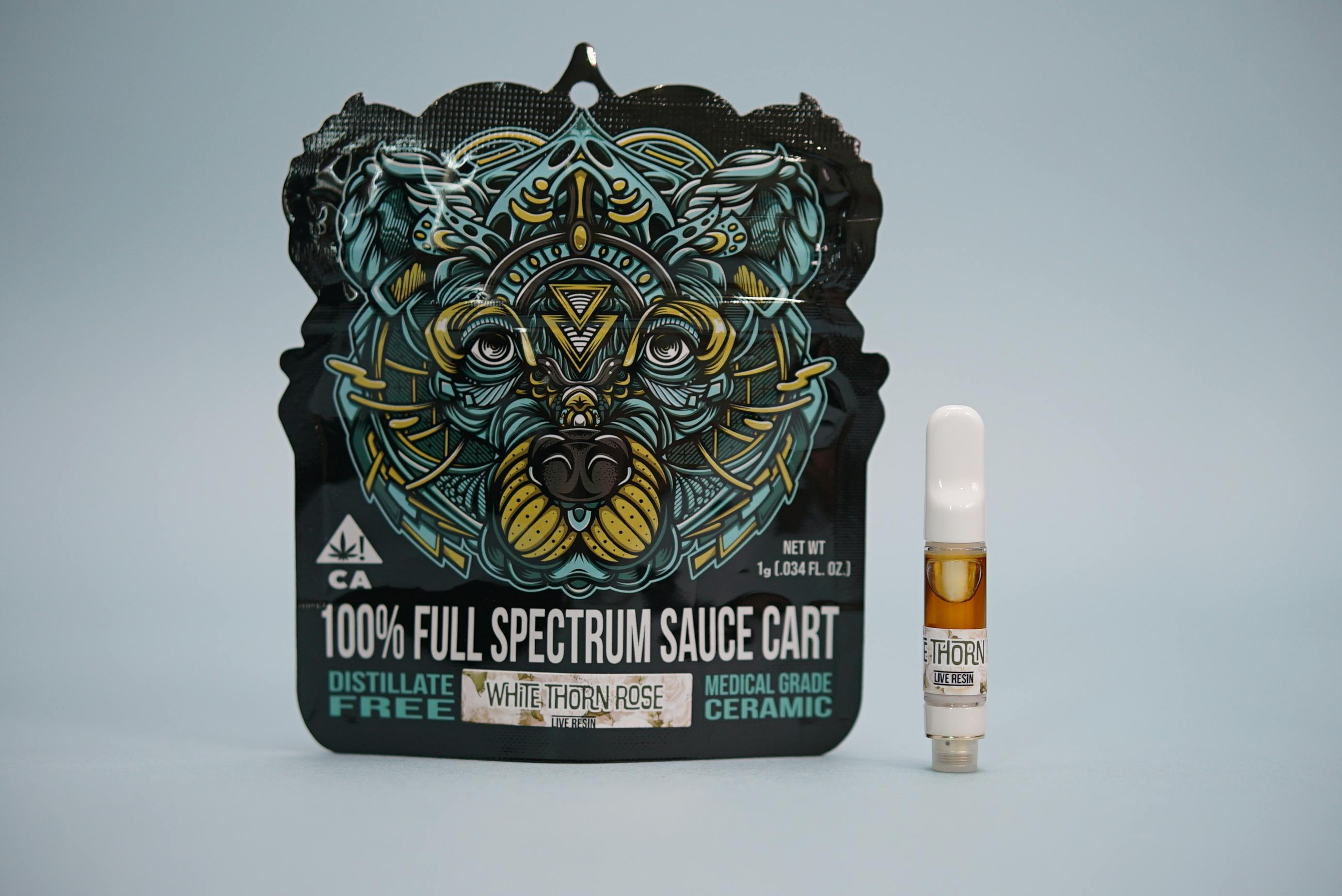Bear Labs: White Thorn Rose - 510 Threaded