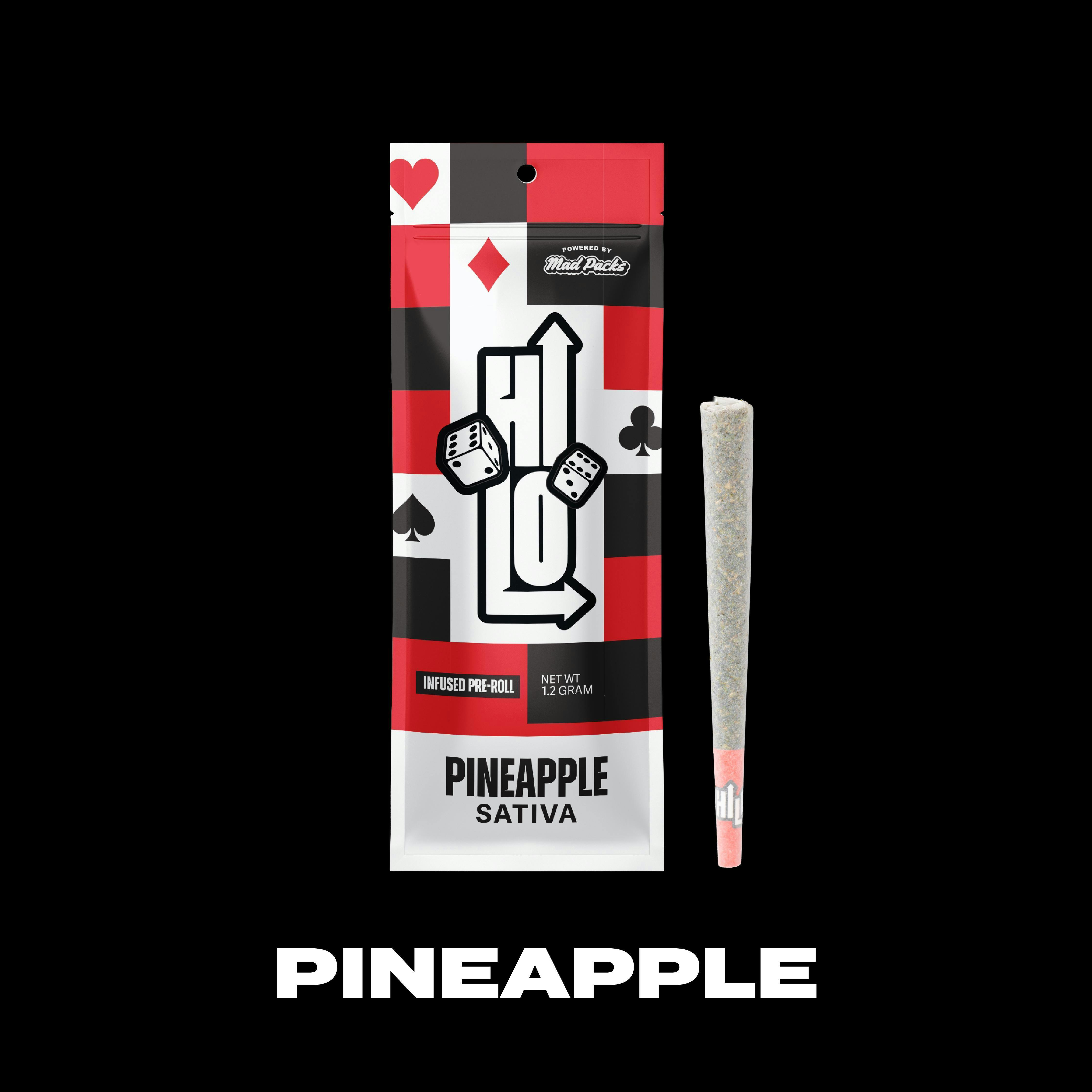 Hi-Lo | 1.2g Infused Preroll | Pineapple