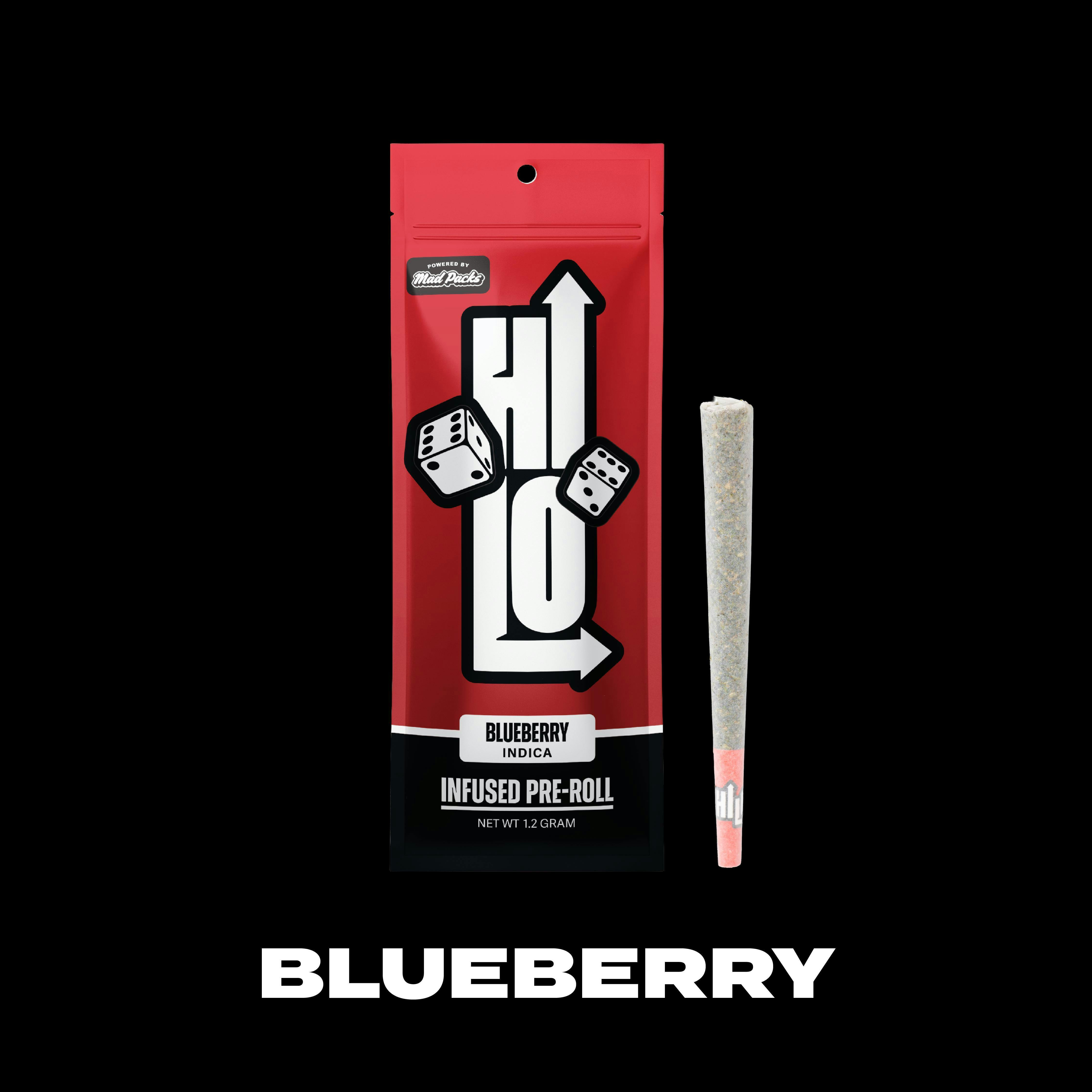 Hi-Lo | 1.2g Infused Preroll | Blueberry