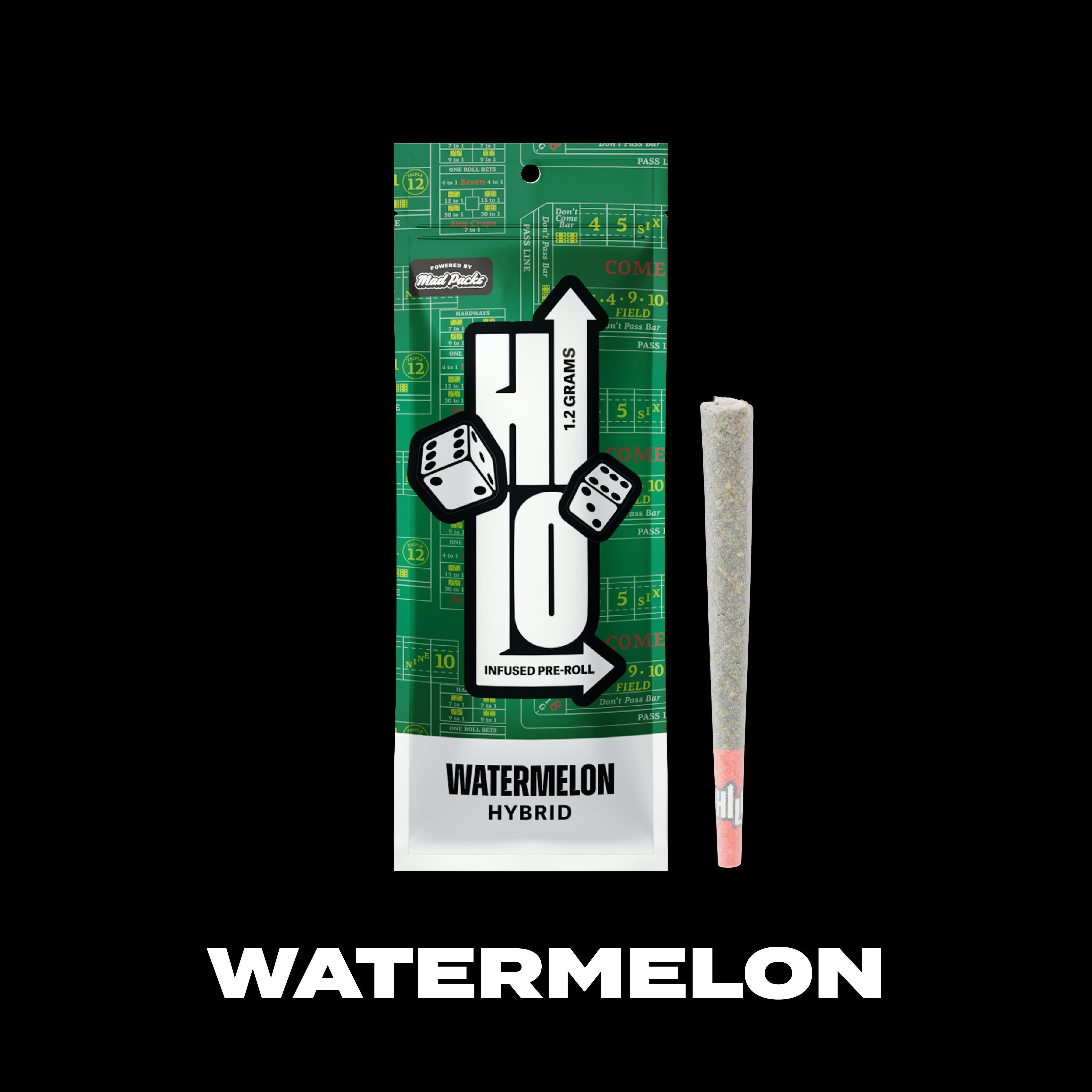 Hi-Lo | 1.2g Infused Preroll | Watermelon