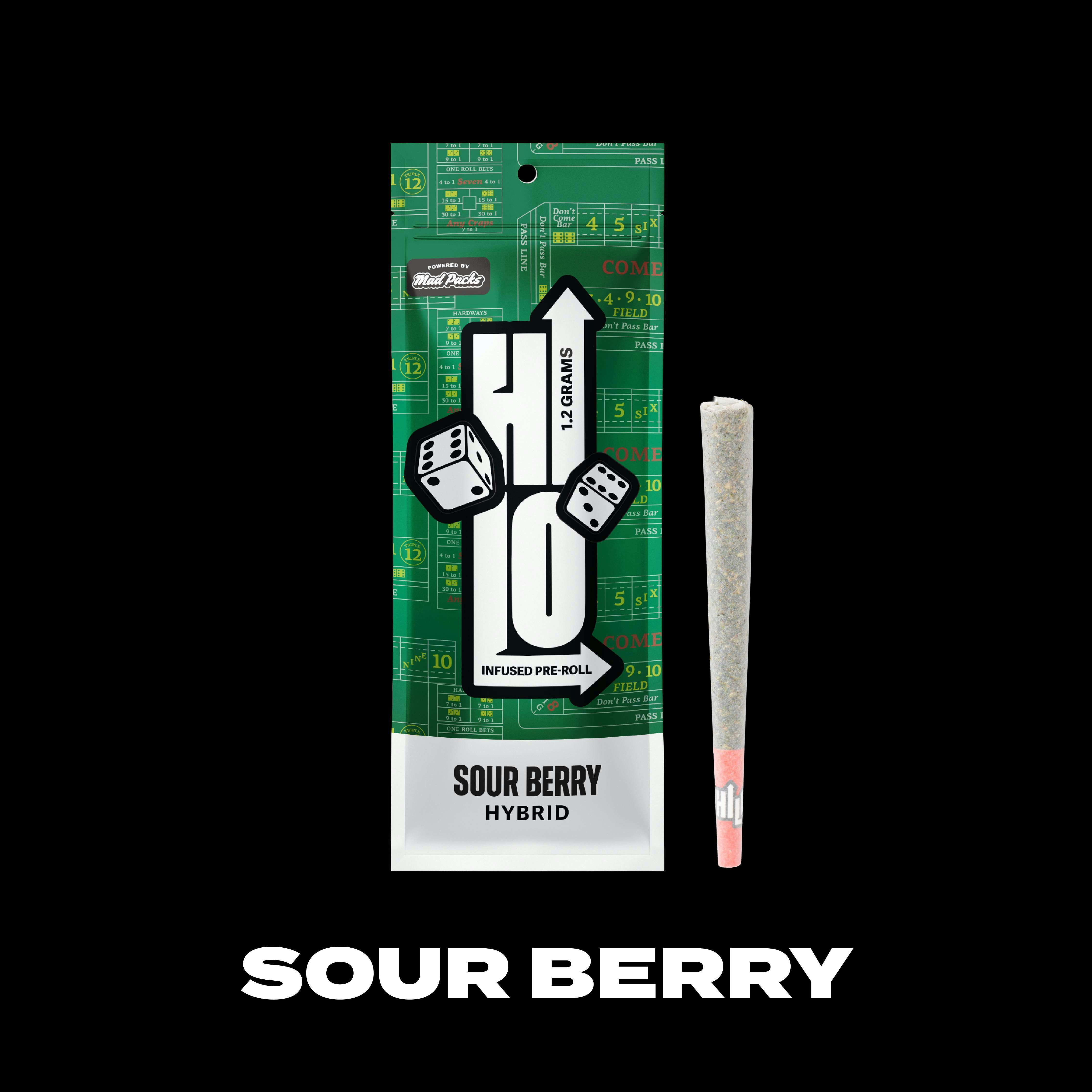 Hi-Lo | 1.2g Infused Preroll | Sour Berry