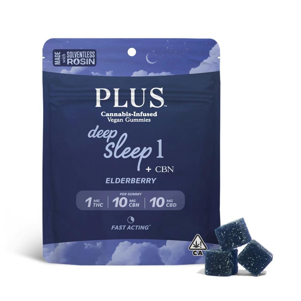 Elderberry Deep Sleep Gummies Solventless