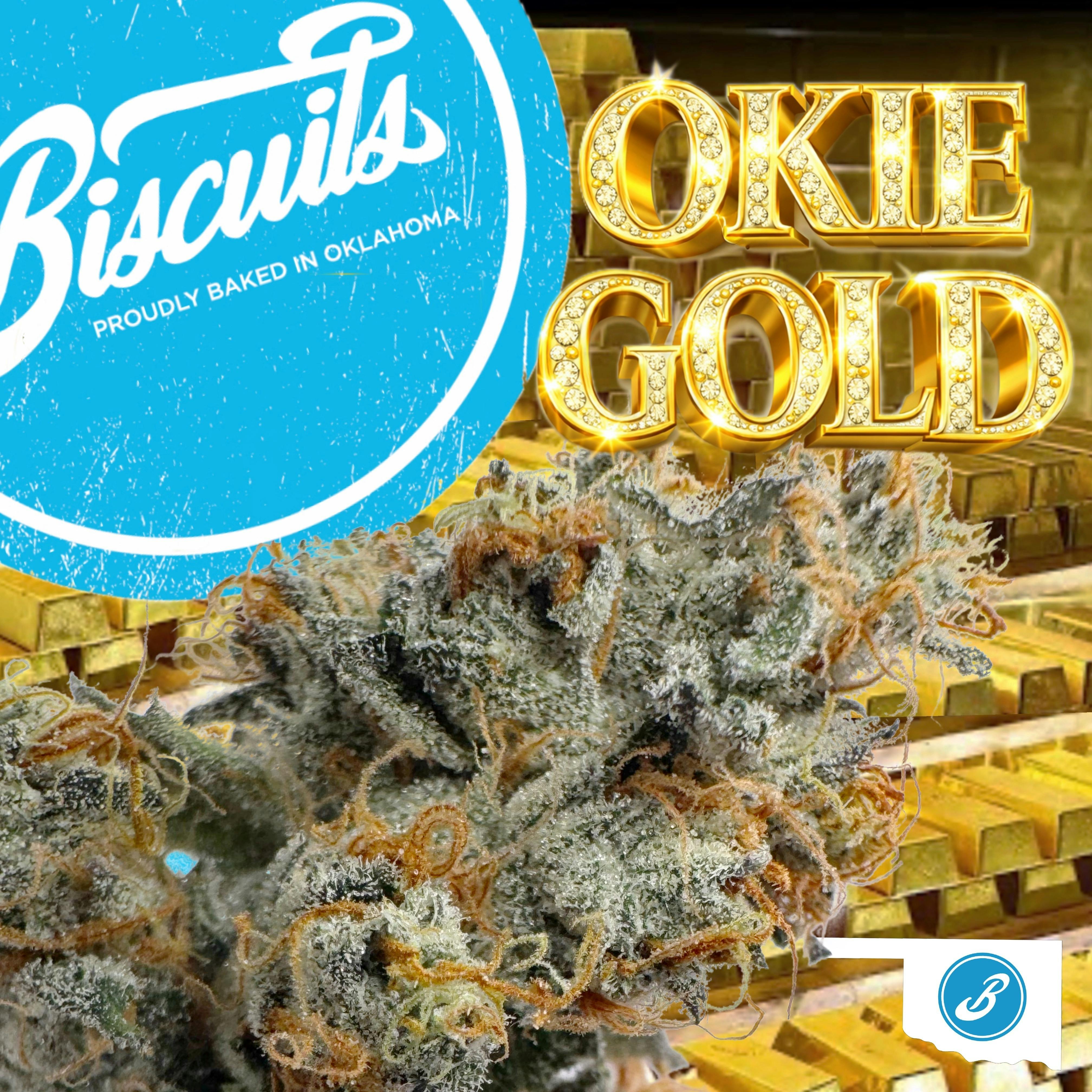 Biscuits | Okie Gold | Big Buds | 3.5g - Biscuits
