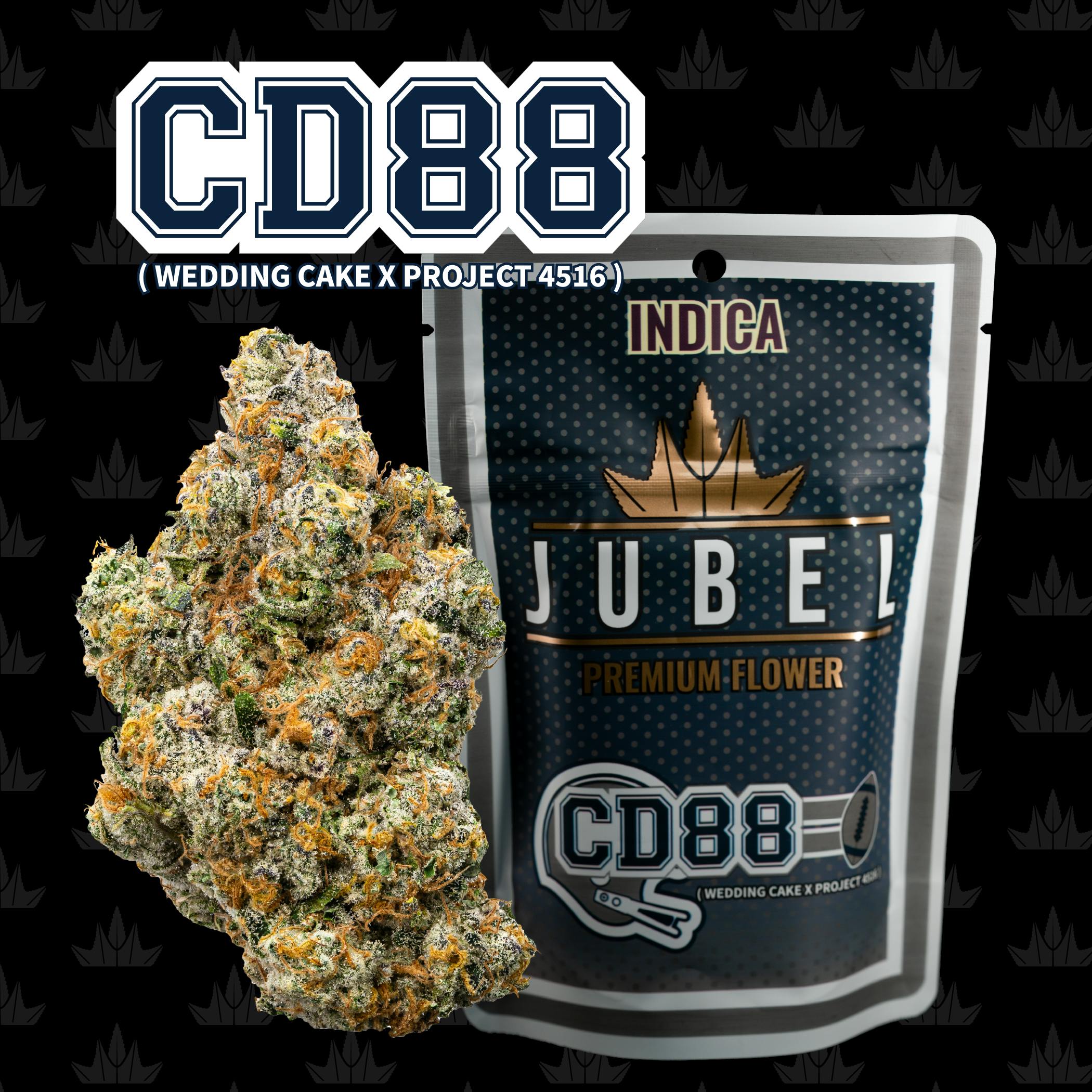 Jubel | Premium Pre-Packaged Buds | CD88 | 7 Grams