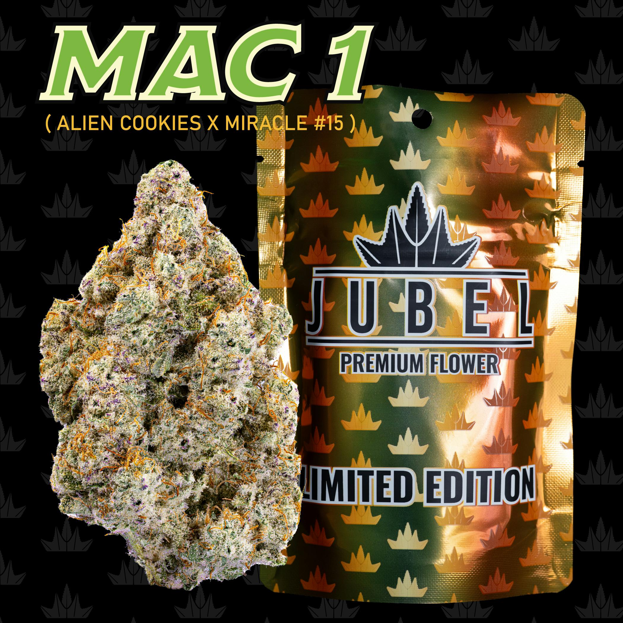 Jubel | Premium Pre-Packaged Buds | MAC1 | 7 Grams