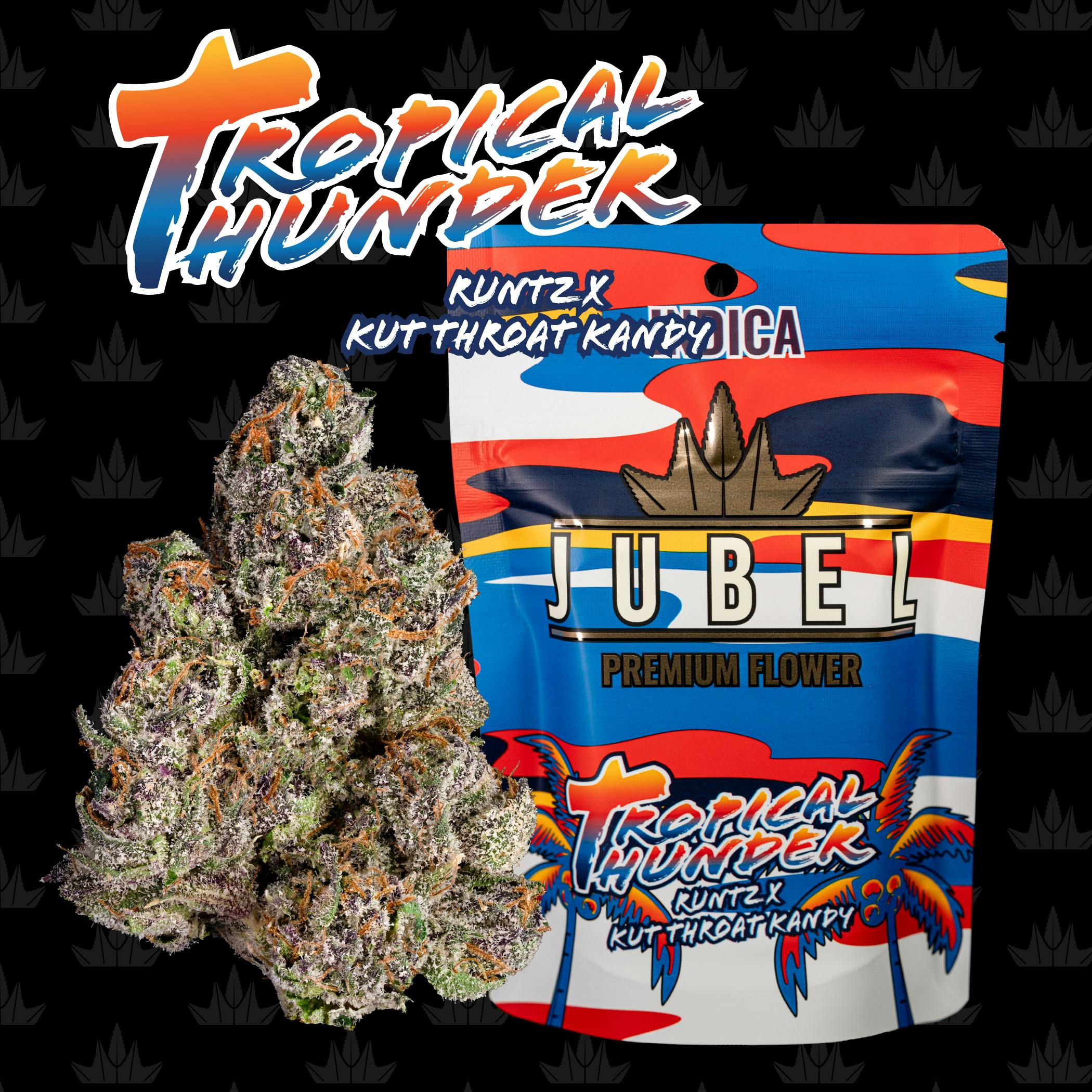 Jubel | Premium Pre-Packaged Buds | Tropical Thunder | 7 Grams