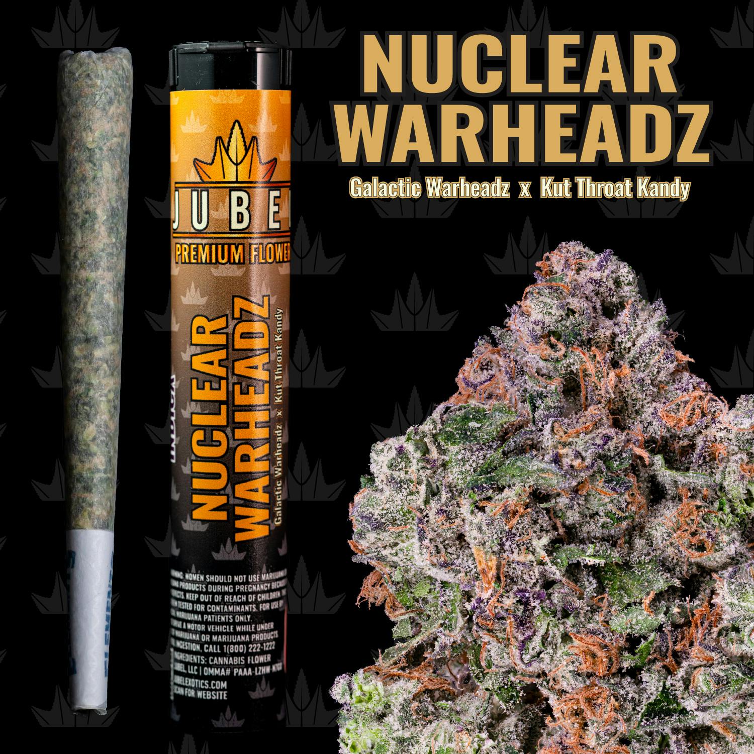 Jubel | Premium Pre-Roll | Nuclear Warheadz | 1 Gram