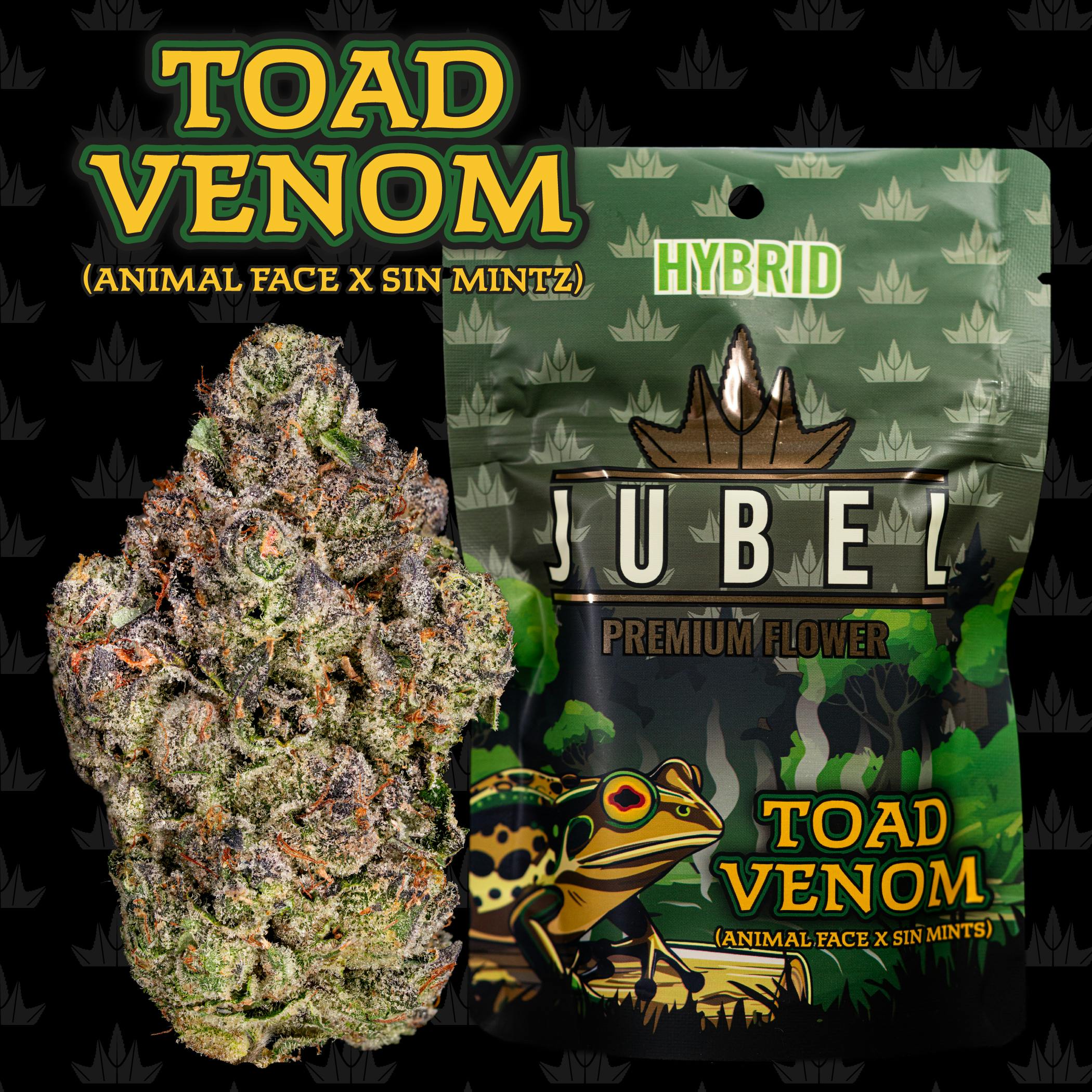 Jubel | Premium Pre-Packaged Buds | Toad Venom | 3.5 Grams