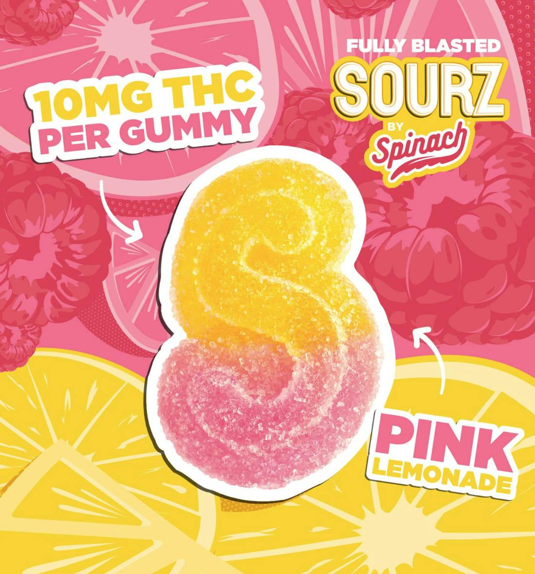 Spinach | Pink Lemonade Gummy | 10mg