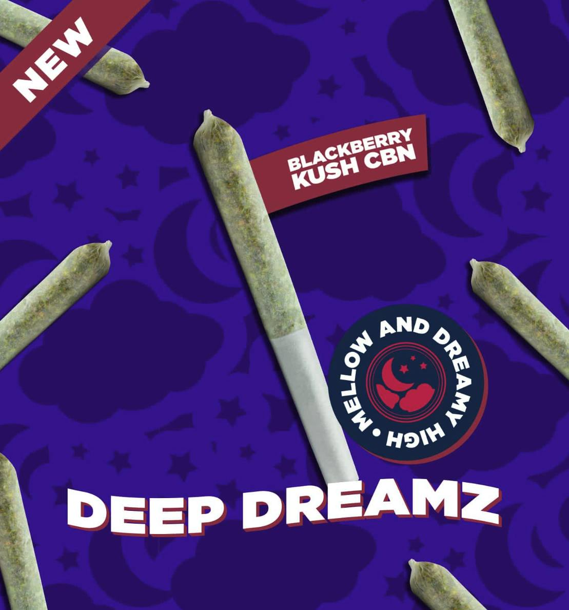 Spinach | Blackberry Kush (Deep Dreamz) | Infused Minis | 0.5g each | 3pk