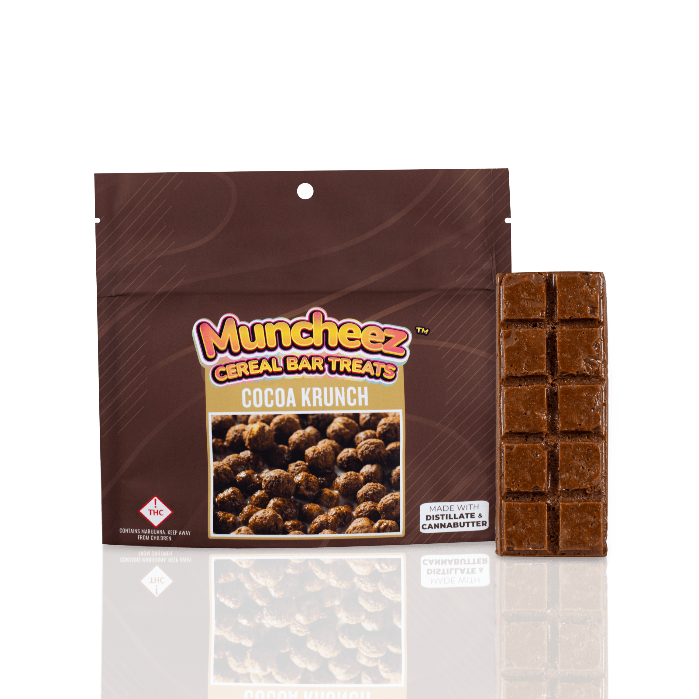 Muncheez | Cocoa Krunch Cereal Bar | 100mg | 10ct | 10mg/ea by Muncheez MS
