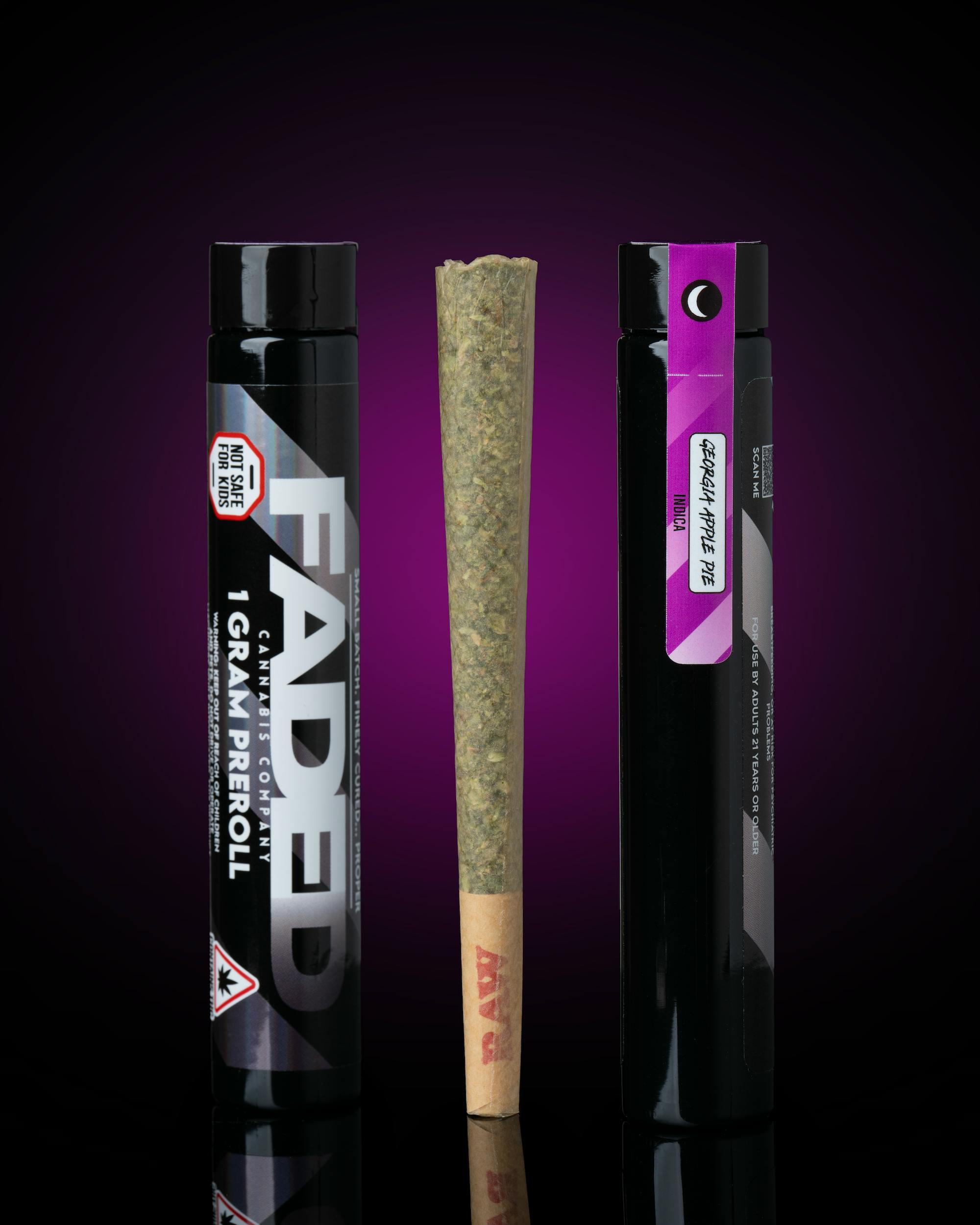1G Preroll // Georgia Apple Pie - ( Lumpy's Apple Fritter x Georgia Pie ) by Faded Cannabis Company