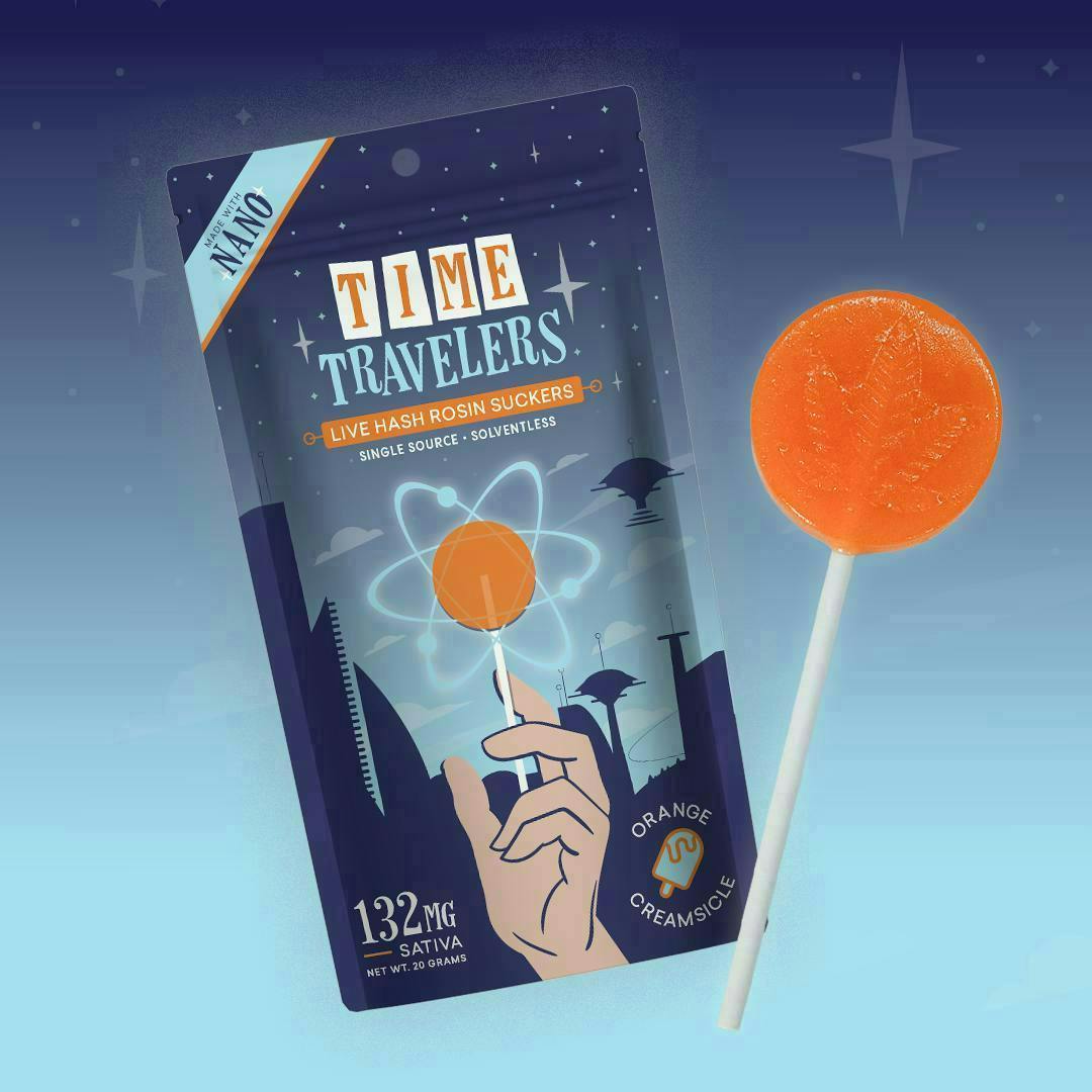 Time Traveler | Sativa Orange Sucker | 132mg