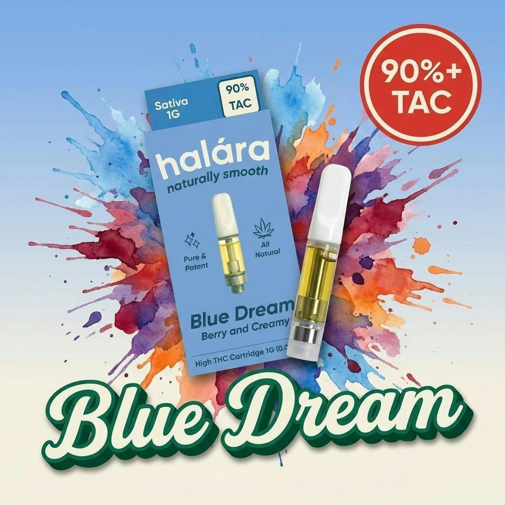 Halara | Blue Dream | High THC Cartridge | 1g by Halara