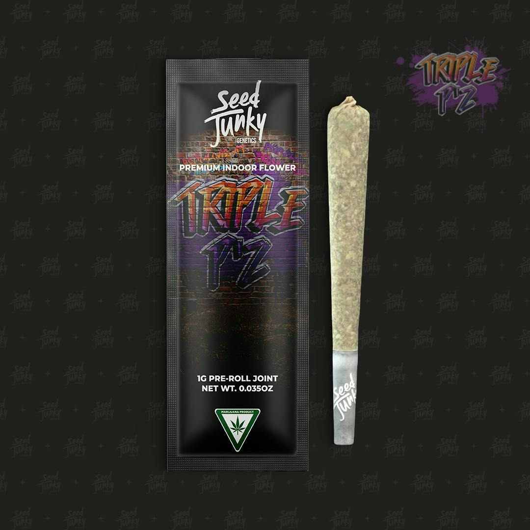 Seed Junky | Triple P'z | Joint | 1g
