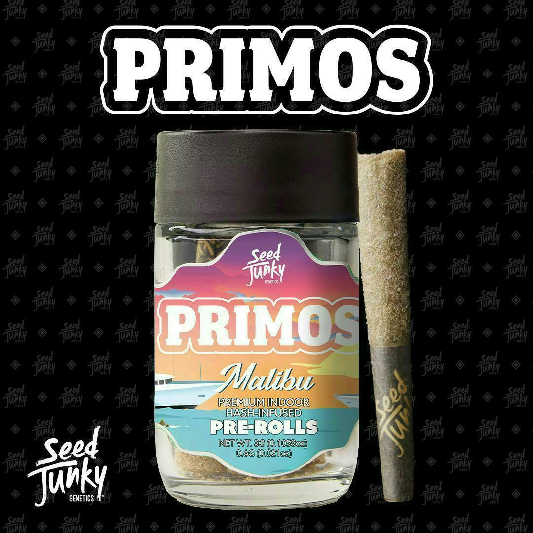 Malibu | Infused Joints | 0.6g each | 5pk by Seed Junky