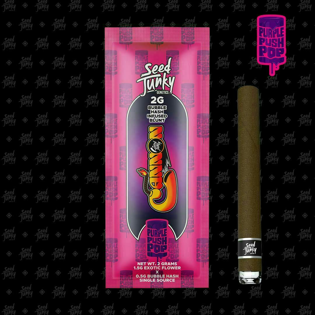 Purple Push Pop | Infused Blunt | 2g by Seed Junky