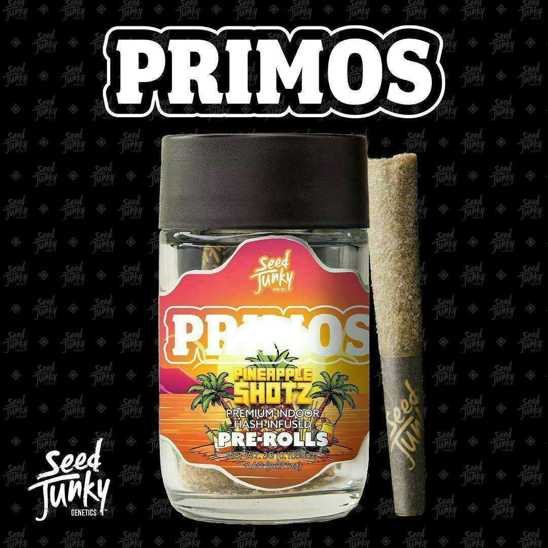 Pineapple Shotz | Infused Joints | 0.6g each | 5pk