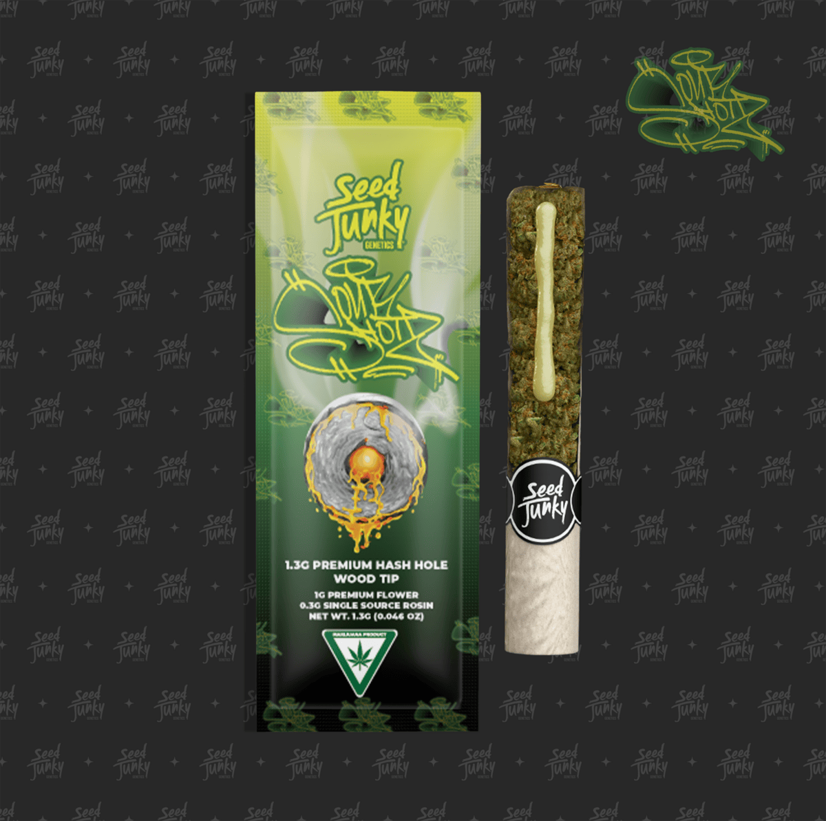 Sour Shotz | Infused Joint | 1.5g by Seed Junky