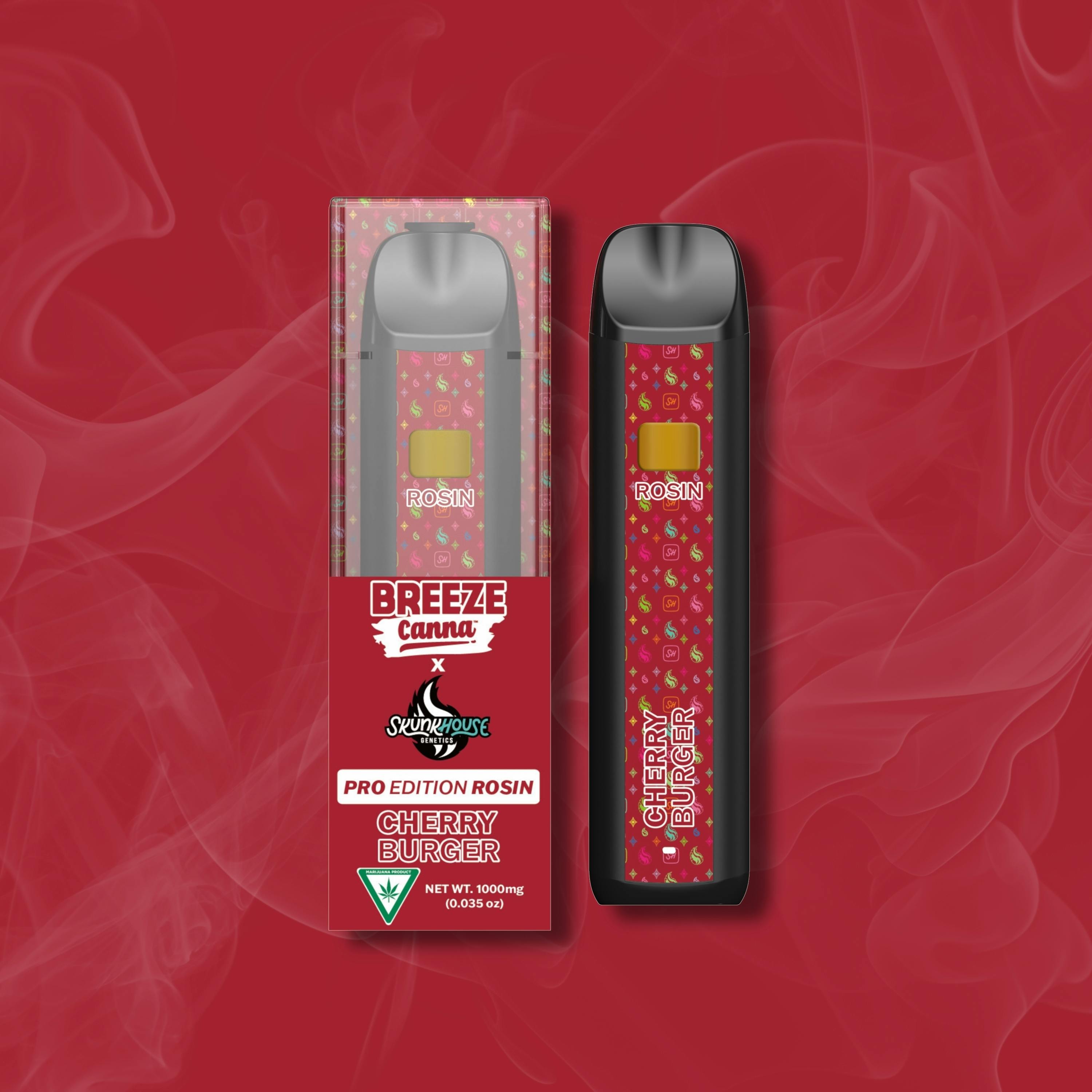 BREEZE Canna | Cherry Burger | Rosin PRO Disposable | 1g by BREEZE Canna