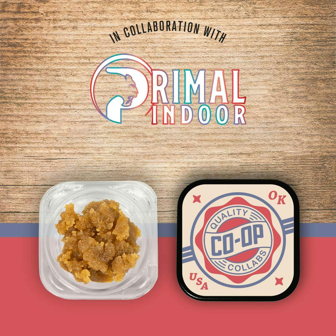 CO-OP x Primal Indoor | Han Solo Kush | Sugar | 4g