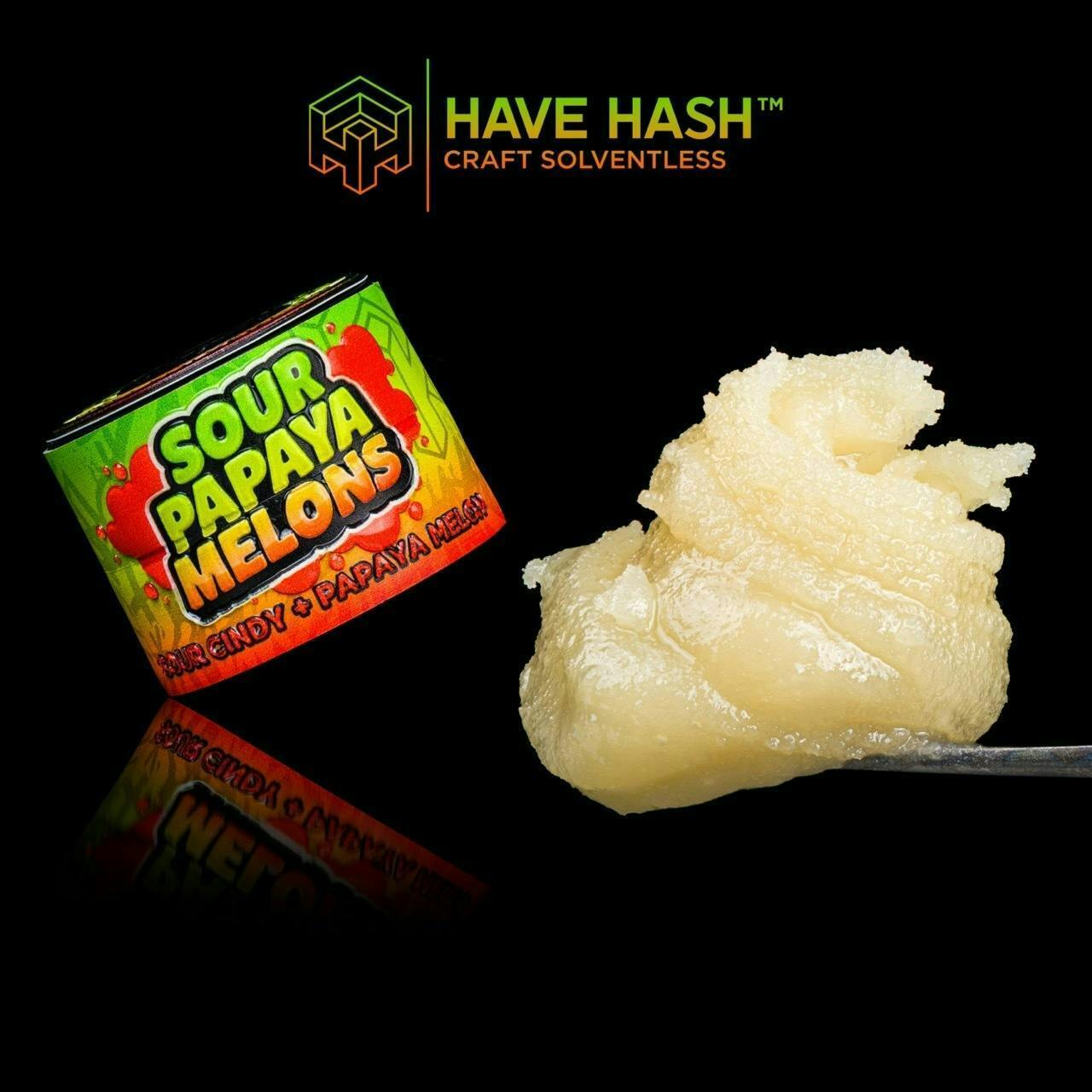 Sour Papaya Melon | Tier 2 Live Rosin | 1g
