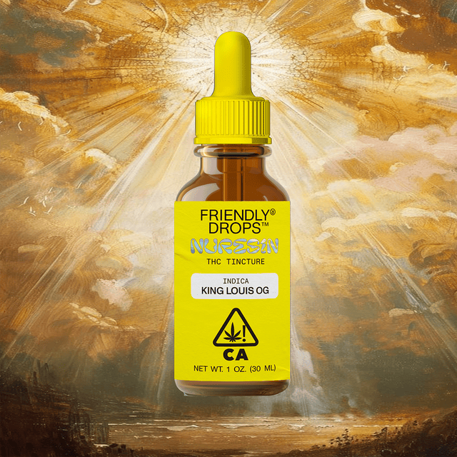 Friendly Brand | Friendly Drops | King Louis OG | Tinctures | 1000mg | 30ml
