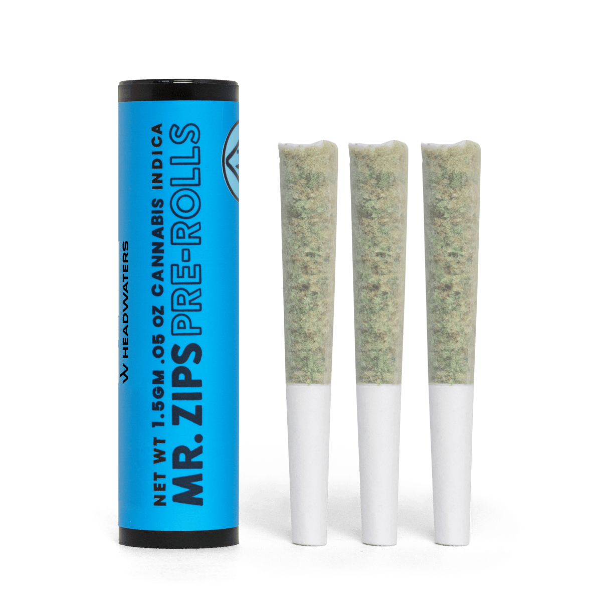 MR. ZIPS | Gelato 33 | Indica | Pre-Roll | 3-Pack 0.5g by MR. ZIPS